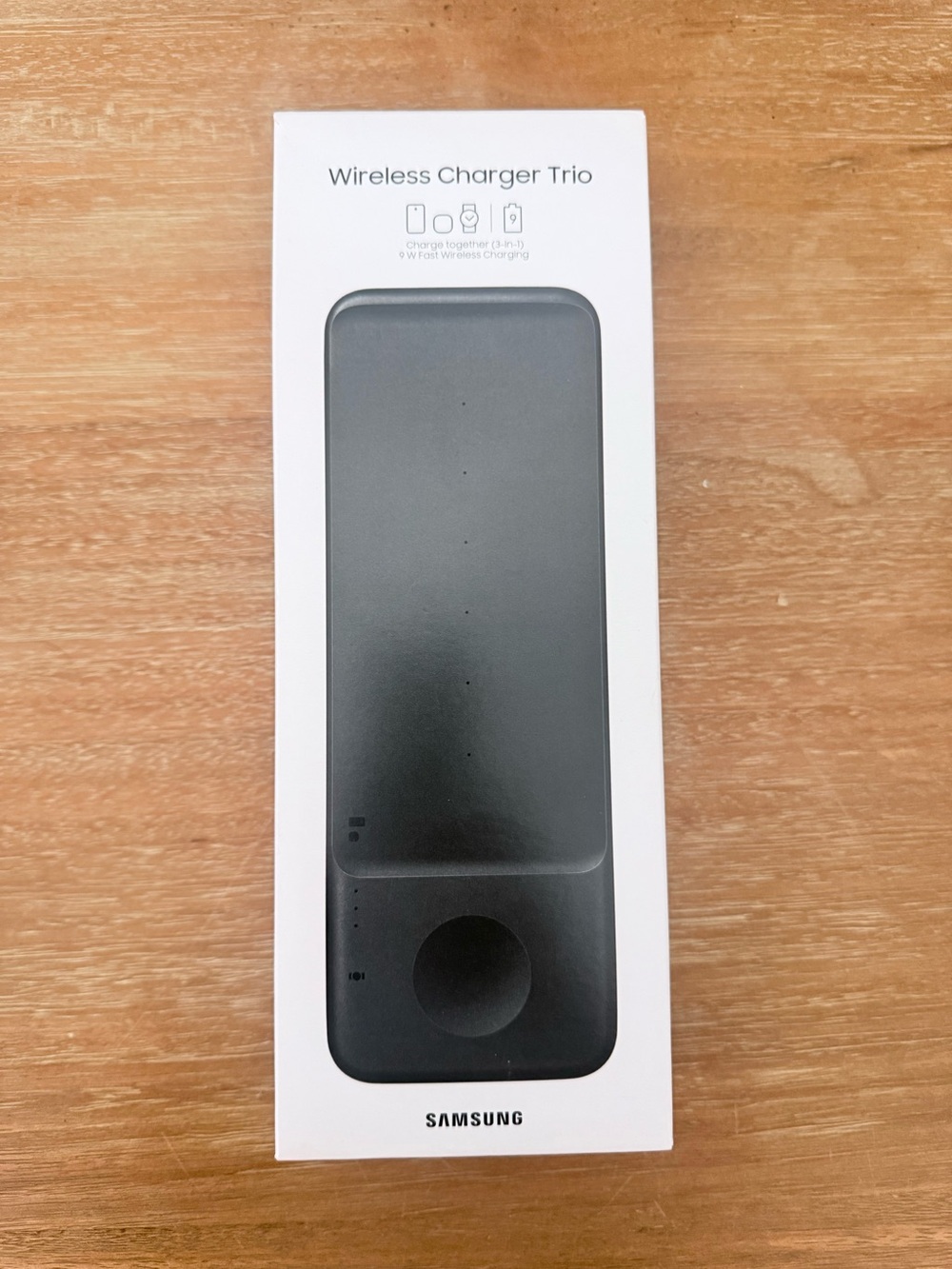 Samsung Wireless Charger Trio - Charcoal Black